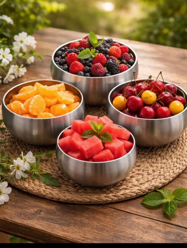 لگن چهارسایز استیل